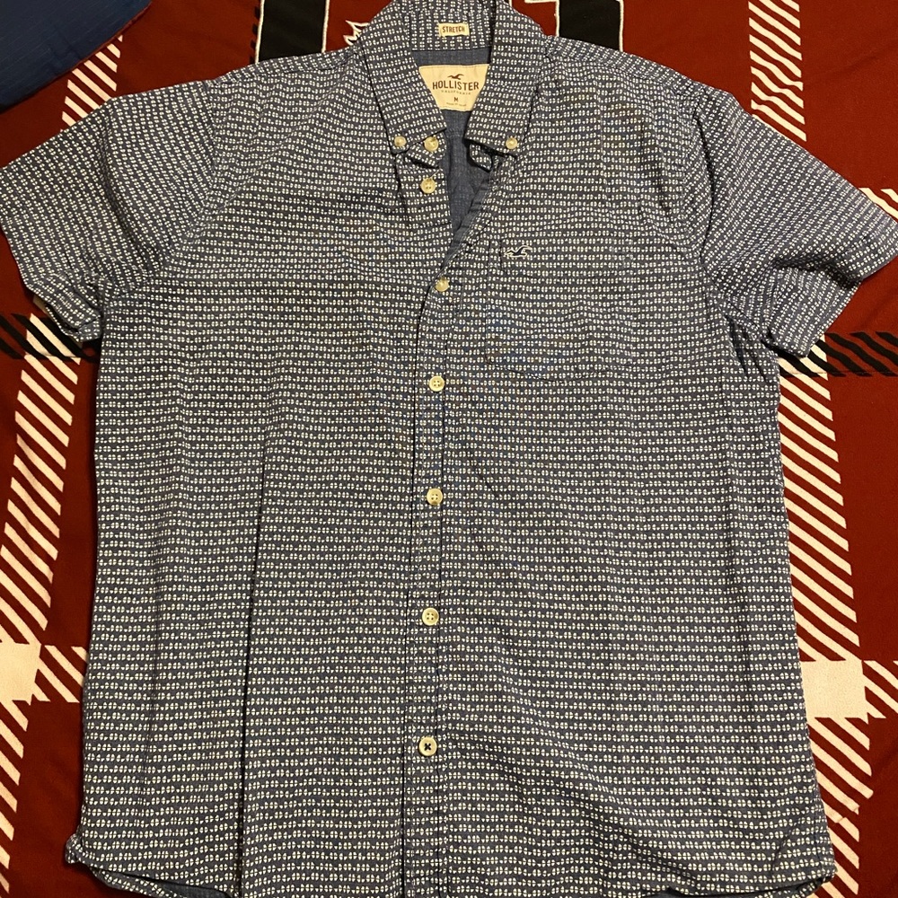 Button-up Short Sleeve Shirt